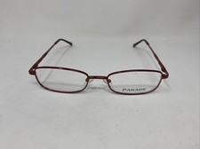PARADE EYEWEAR 16101 ROSE BROWN RED 52/18/135 FLEX HINGE EYEGLASSES X566