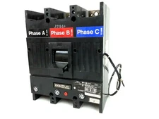 TJJ436250 General Electric Circuit Breaker With 24VDC Shunt Trip, no lugs.