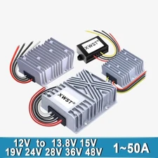 Step Up DC-DC Converter 12V-13.8V-48V 1A-50A Volt Regulator Boost Car Power