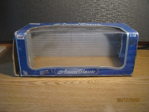 1/18 1963 THUNDERBIRD SPORTS ROADSTER, IN BLACK BY ANSON - Picture 20 of 22