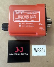 National Controls Corp Solid State Time T3K-180-462 1.8-180Seconds || WARRANTY