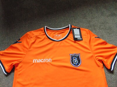 Maillot Extérieur İstanbul Başakşehir – Macron – Taille M – Gris Et Orange – Neuf