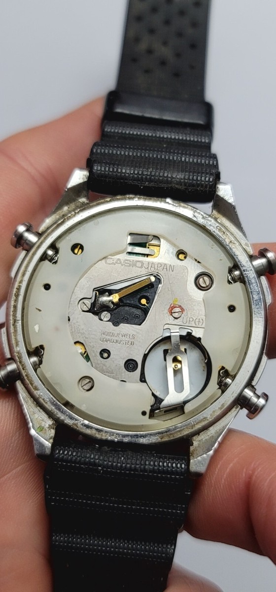Casio AW-600 Chronograph Ana-Digi Module 373 Vintage Watch