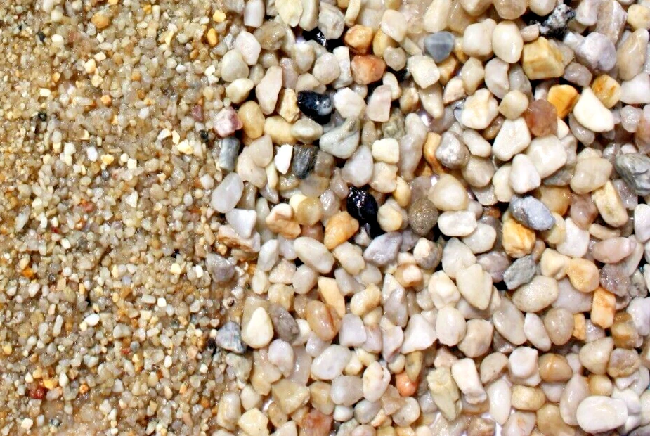 KRISTALLQUARZSAND Aquariumkies Aquarienkies Kiesel beige 25 kg Aquarium Bodengrund Naturkies Kies