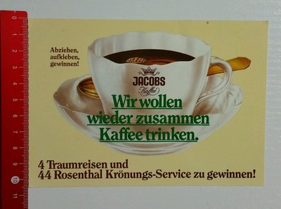 Aufkleber/Sticker: Jacobs Kaffee (060716168)