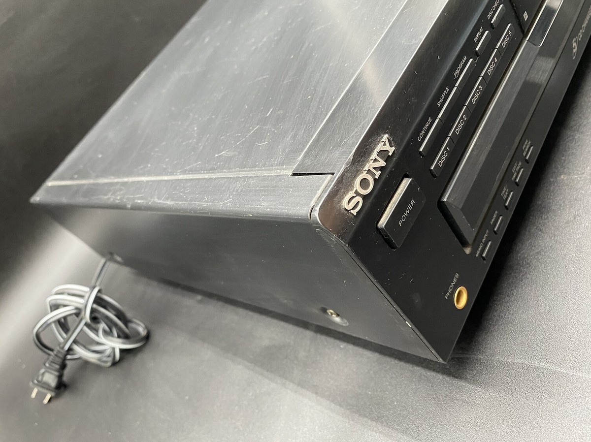 Sony Audio CD Player CDP-CE515 Black Turn On | eBay