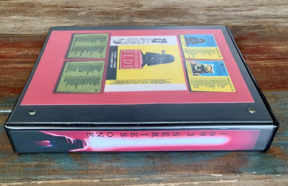 1983 Topps Star Wars Return of the Jedi Series 1 Complete 132 Card Set Binder - Image 4 of 4