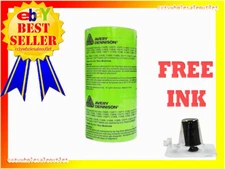 Genuine Monarch 1131 Fluorescent Green Labels 8 Rolls 