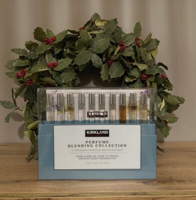 NIB 10pc GIFT SET - Kirkland Signature Perfume Blending Collection