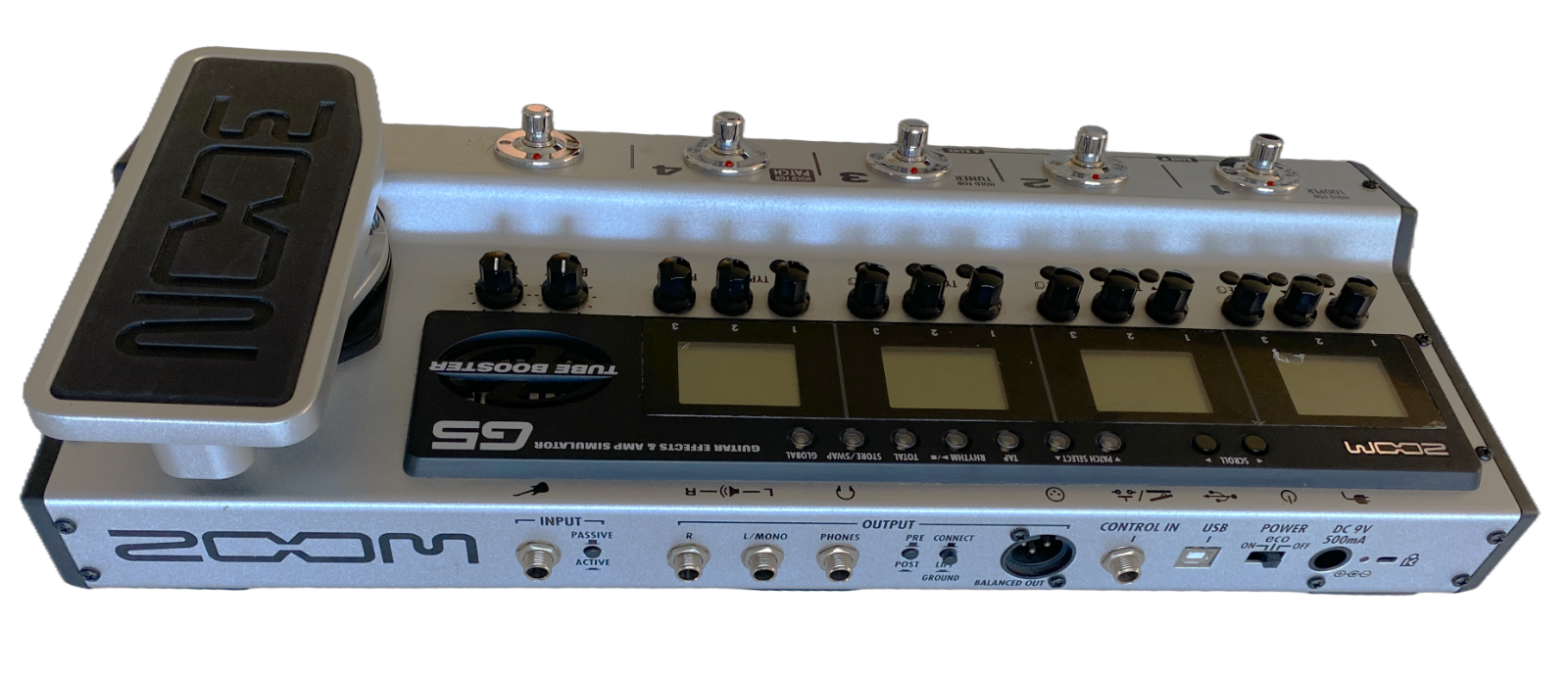 Zoom G5 MultiFX Pedal 123 Effects With 22 Amp & Models! Solid