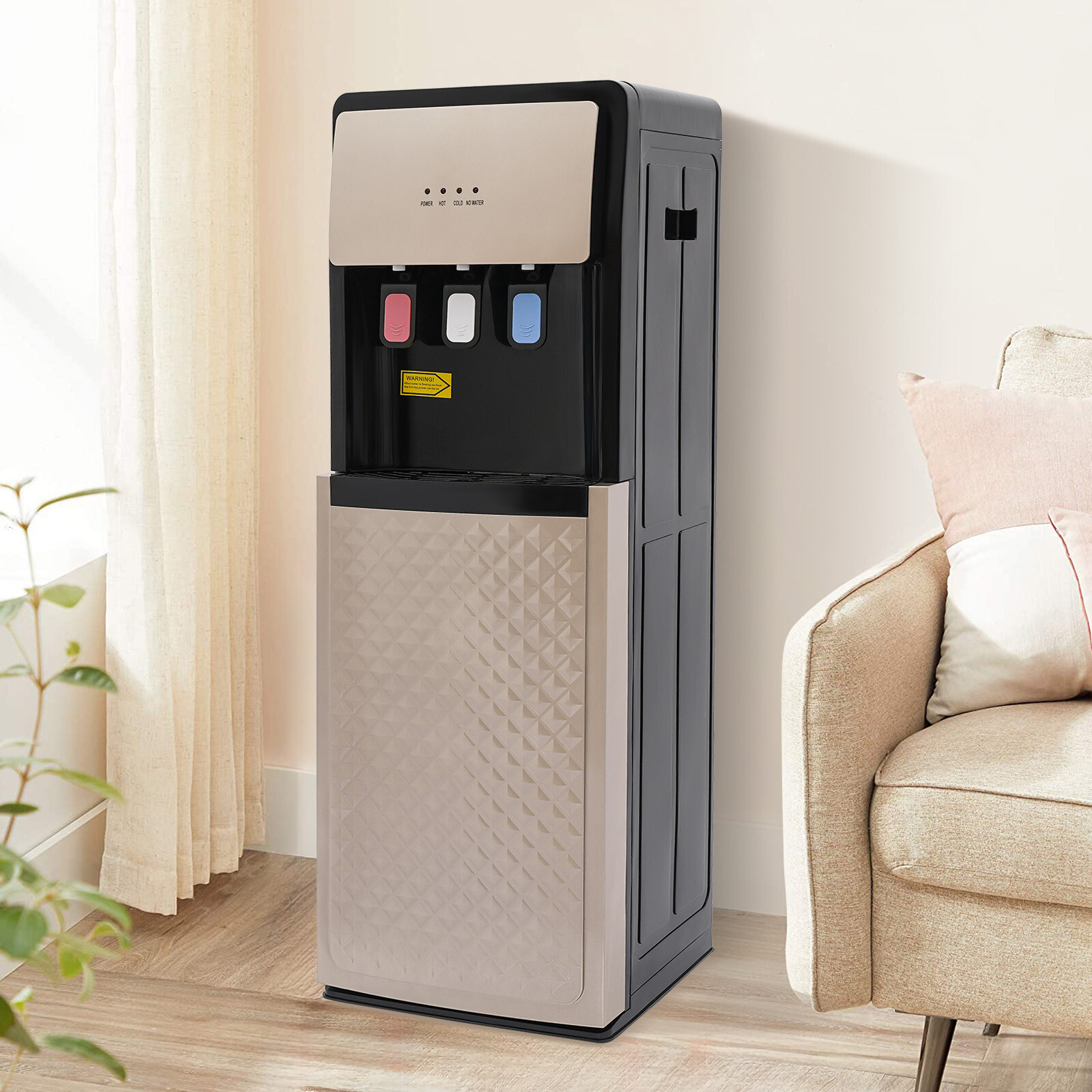 Dispenser, 500w Hot & Cold Water Floor Standing