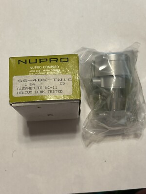 Assieme Stelo Valvola A Soffietto Swagelok SS-4BA-K1 - Nuovo Originale USA