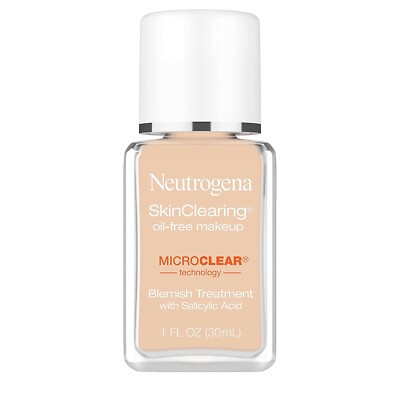 Neutrogena SkinClearing Oil-Free Acne Fighting Foundation  ~ 30 Buff - NEW