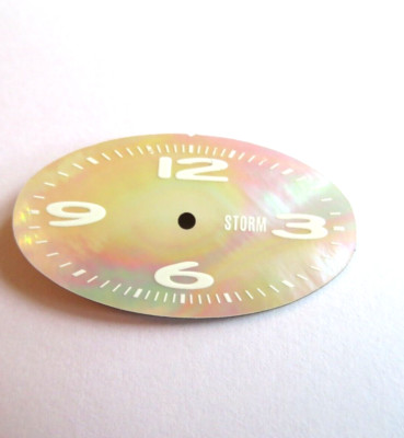 Ersatzteil Zifferblatt STORM AERO Perlmutt Weiß dial nacre white