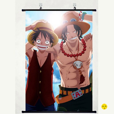 One Piece Monkey D Luffy Wall Home Gift Poster 30cm Decor Scroll Anime Hot Ebay