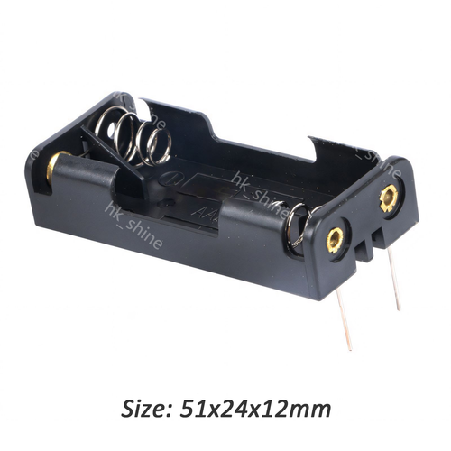 C/D/AA/AAA x 1-10 Battery Holder Box With Wire Case Connector Open or Enclosed - Picture 70 of 79
