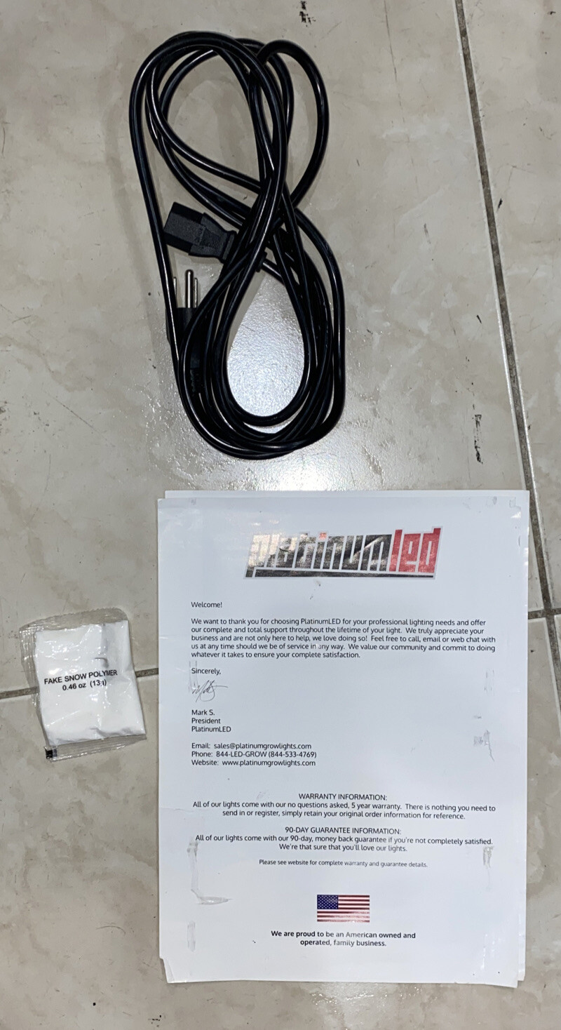 Platinum LED P300 300W Plant Grow Light Full Spectrum