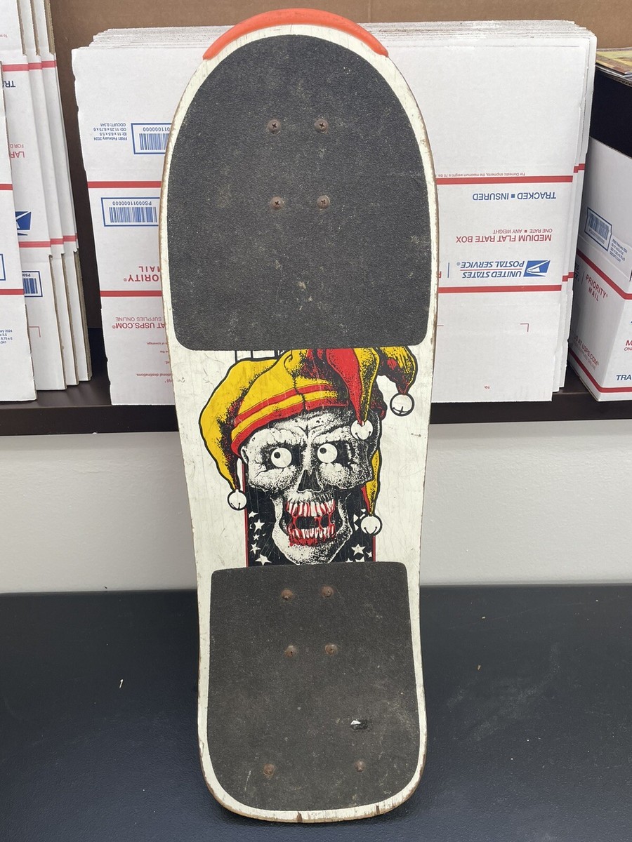 Joker Print Vintage Skateboard 1980's - Possibly Variflex? or