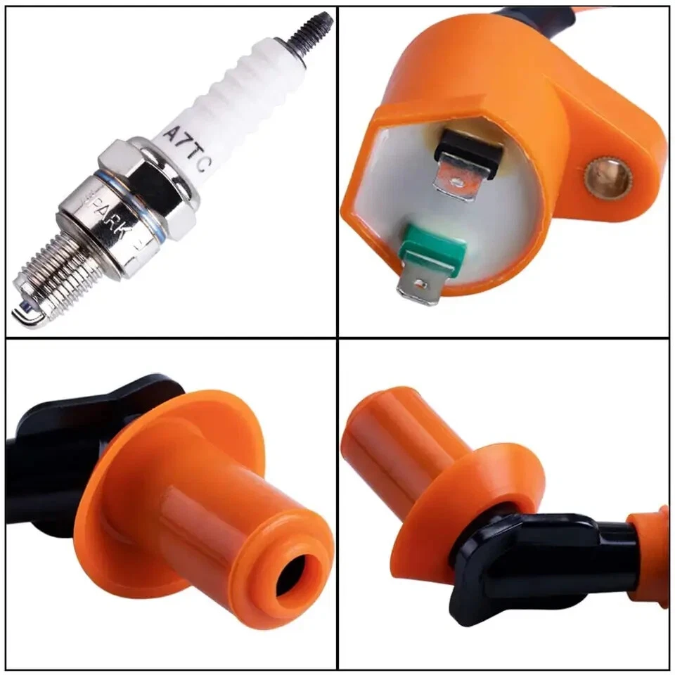 Bobina de encendido + bujía para Kymco ZX 50 2004 2005 2006 2007 Foto 2 de 2