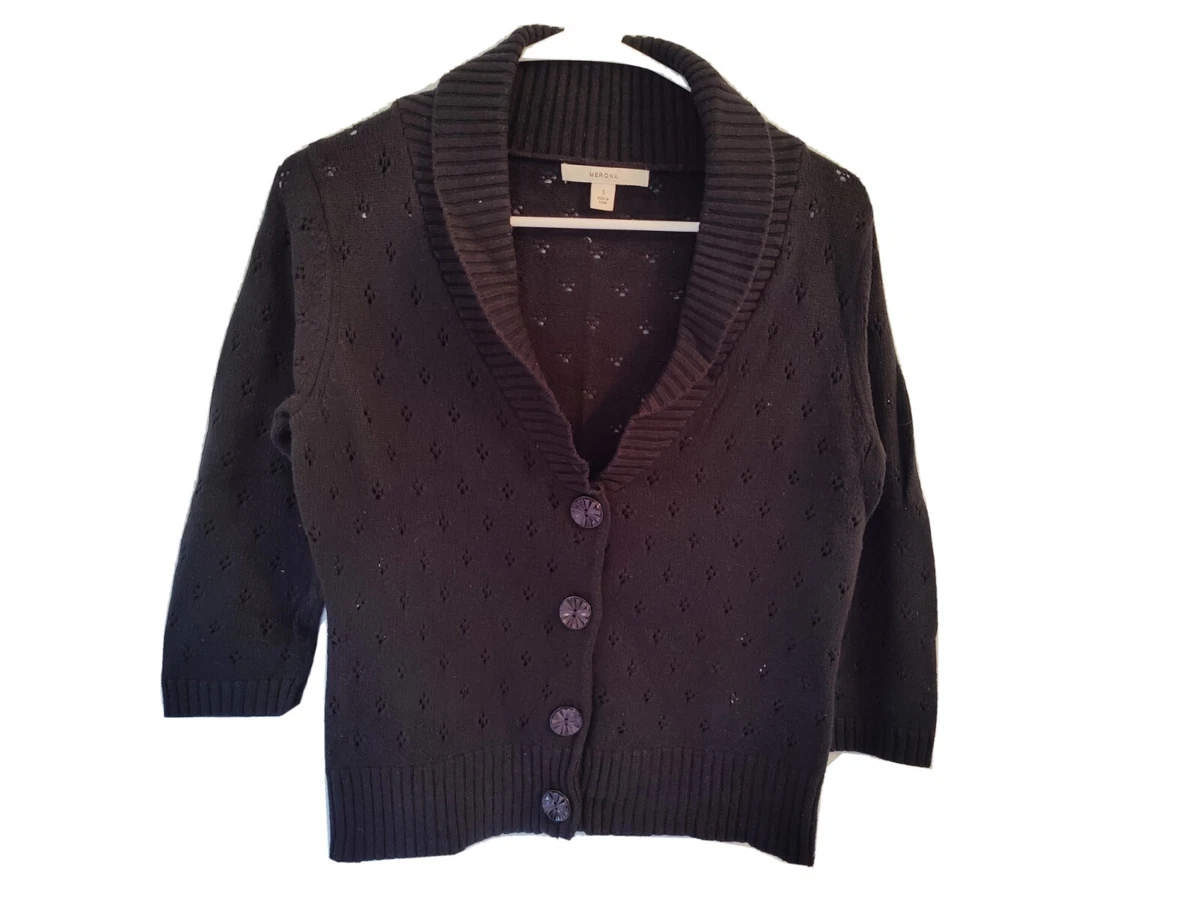 Merona black sweater cheap