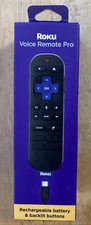 Roku Voice Remote Pro w/ Voice Controls (RCB1RW)... FREE S&H!