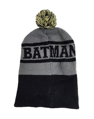Batman Pom Cuff Beanie Winter Hat RN 109028 | eBay