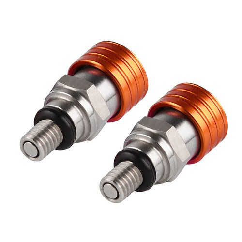 1-Pair M4x0.7 Fork Air Bleeder Valves For KTM SX XC EXC- / Husqvarna TE FE TC FC - Picture 4 of 5