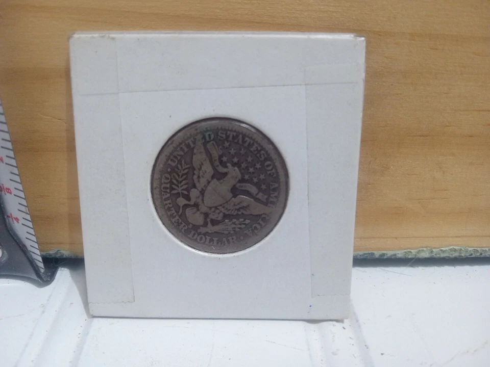 Rare 1914 S Barber Quarter Vg+ Key Date Silver Coin - Image 4 of 4