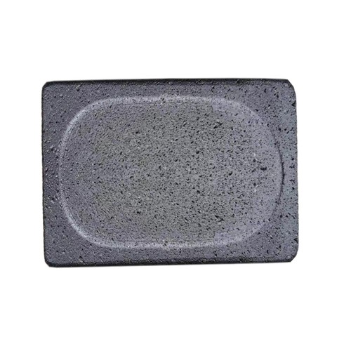 Natural Volcanic Lava Cooking Stone BBQ Grill & Steak Hot Stone Plate Japan - Picture 19 of 25