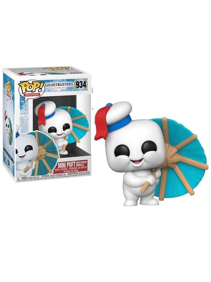 Funko Pop Mini Puft With Cocktail Umbrella Ghostbusters 934