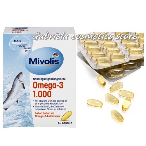 Buy Mivolis Vitamin Minerals Immune Health Omega-3 Zink Magnesium Eye Hair  Tablets Online in Italy. 283292389306