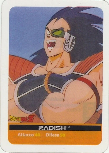Lamincards Dragon Ball Z Edibas Serie X-Metal RADISH N 93 - OTTIMA