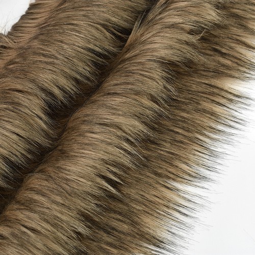 Tela de peluche artificial de piel sintética para cabello hecha a mano alfombra de coser materiales artesanales hágalo usted mismo - Imagen 10 de 15