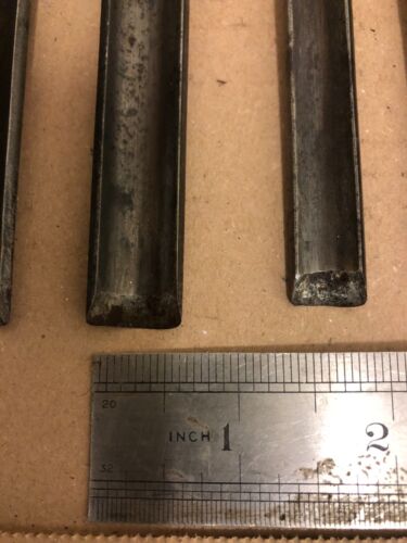 10 x VINTAGE GOUGE CHISELS all English makers marples sorby etc - Picture 6 of 16