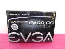 GENUINE EVGA Nvidia GeForce 8400GS 1024MB DDR3 PCI-E 2.0 Graphics Card SEALED T9