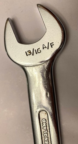 Llave de mano abierta Britool 25/32 13/16 aleación cromada doble extremo ~ HECHA EN INGLANDIA 🙂 - Imagen 2 de 5