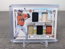 COLTON COWSER 2024 Panini Boys of Summer RC #d /149 Five Tool Materials Orioles