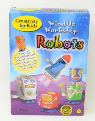 Creativity for Kids Wind Up Workshop Robots
