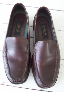 H.S. Trask Gibson Falls Mens Dark Brown Leather Penny Loafers H8505-200 Size 9M Trask Mens Loafers | eBay main image 2