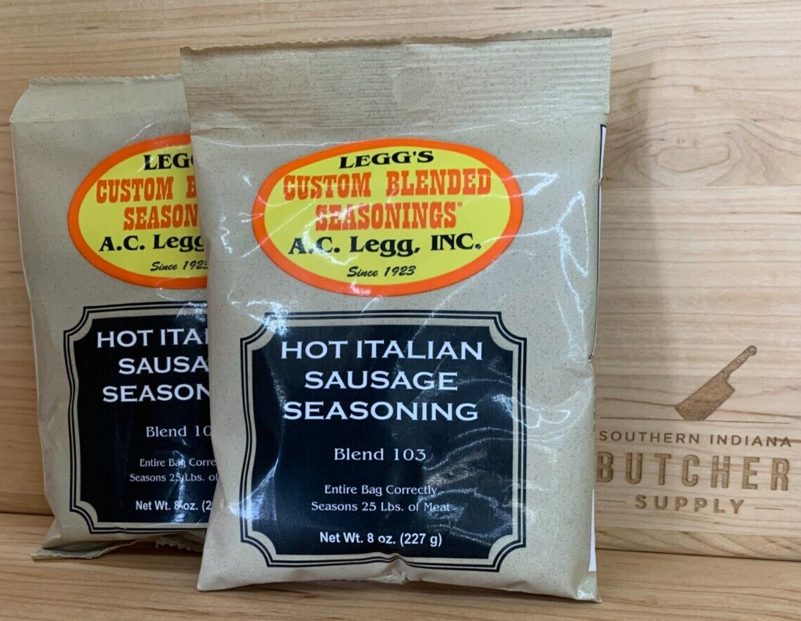 Old Plantation Italian Seasoning For Pork Sausage AC LEGG'S OLD