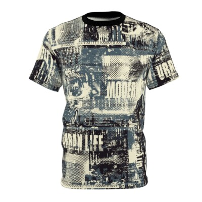 AOP - Urban Life - Modern City - Seamless pattern with newspaper and urban style