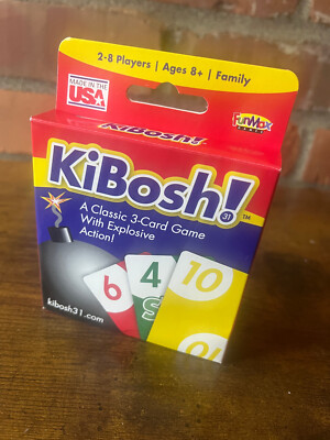 NEW Kibosh! Card Game   Explosive Fun For The Entire Family