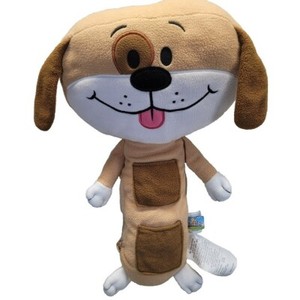 Child Seat Pets Dog Car Seat Belt Pillow Plush Stuffed Brown Animal Jay Play