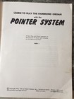 1963 Pointer System Learn To Play Hammond Organ Vintage Music Lessons — photo 4