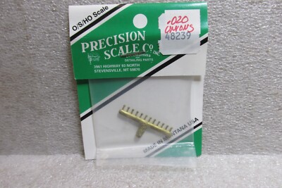 NEW O/S/HO SCALE PRECISION SCALE CO. #48239 UNIONS for .020 WIRE