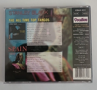 Stanley Black - CD x 2 - Tropical Moonlight/Cuban Moonlight