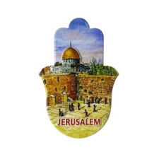 Holy City Jerusalem Landmark building Fridge Magnets