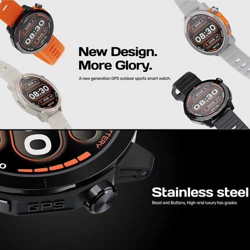 Waterproof Smartwatch Woman Bluetooth Call Compass GPS Positioning Smart Watch - Picture 5 of 11