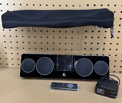 Logitech Pure-Fi Anywhere 2 iPod Speaker Dock -Remote & AC Adapter Model S-00001