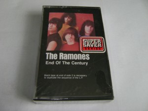 Ramones End Of The Century New Sealed Cassette Tape Ebay